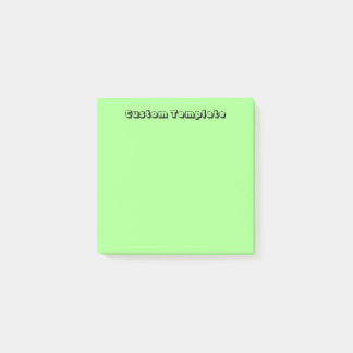 Bloco De Notas Verde Pastel