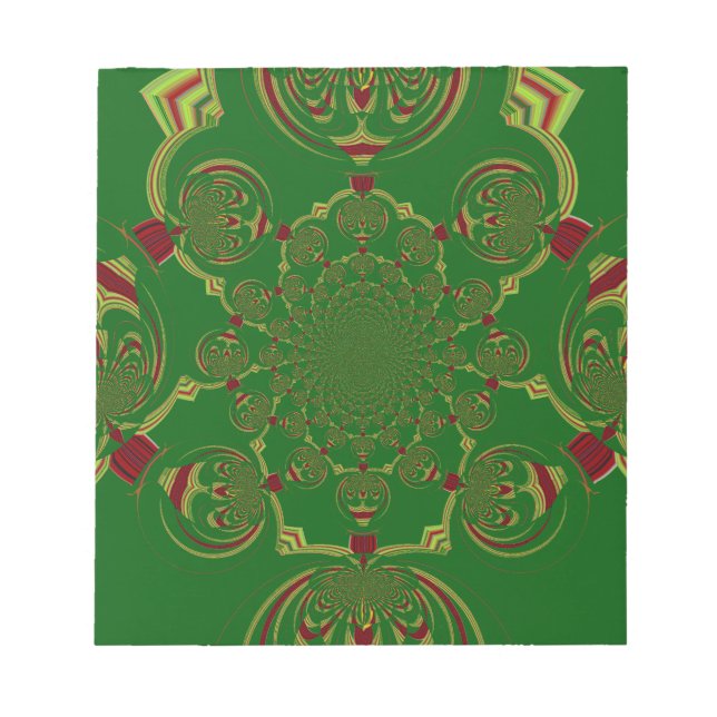 Bloco De Notas Verde Vintage (Frente)