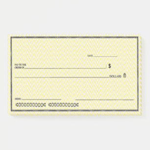 Bloco De Notas Verificação vazia falsificada