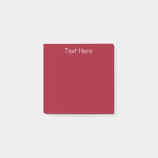 Bloco De Notas Vermelho