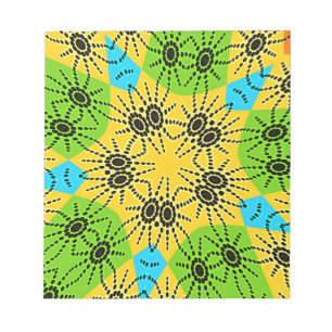 Bloco De Notas Vetor de Motif tradicional Elegante Hakuna Matata