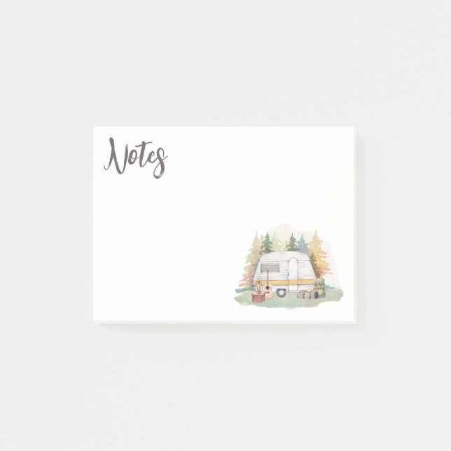 Bloco De Notas Vida de Acampamento (Frente)