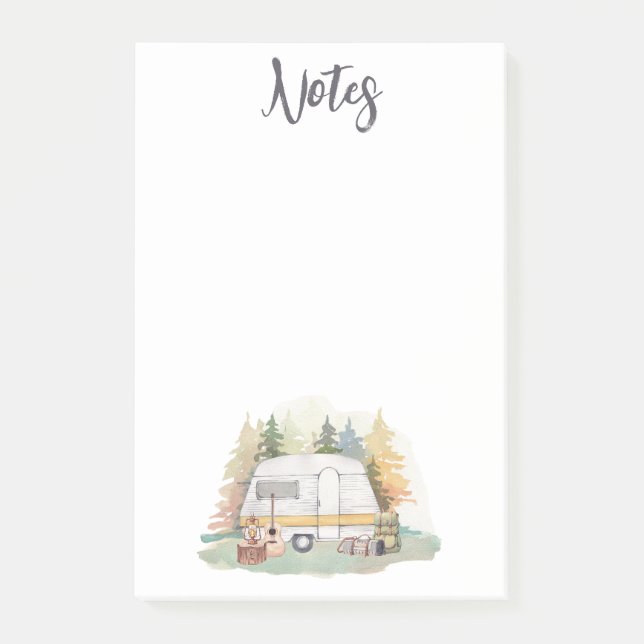 Bloco De Notas Vida de Acampamento (Frente)