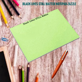 Bloco De Notas Vidas Negras AINDA IMPORTAM