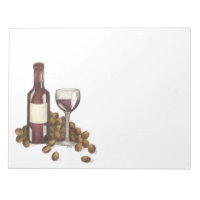 Vidro Vidro Vidro Vidro Vinho Bar Presente Notepad