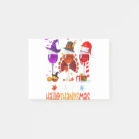 Vidro Vinho Ação de Graças Feliz Meia-Natal Dons