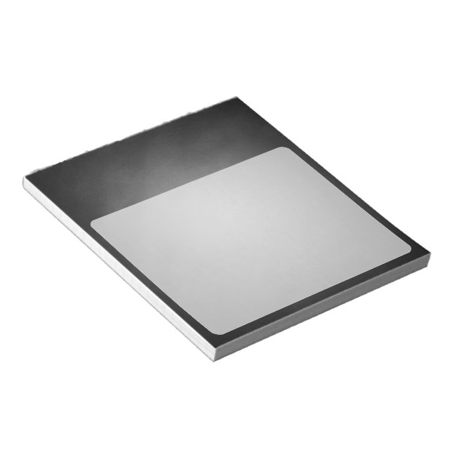 Bloco De Notas Vigneta de Quadro Negro na Moda (Inclinado)