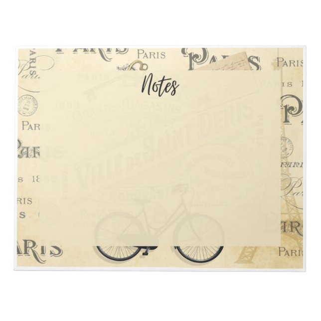 Bloco De Notas Vintage (Frente)