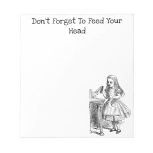 Bloco De Notas Vintage Alice