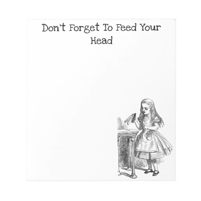 Bloco De Notas Vintage Alice (Frente)