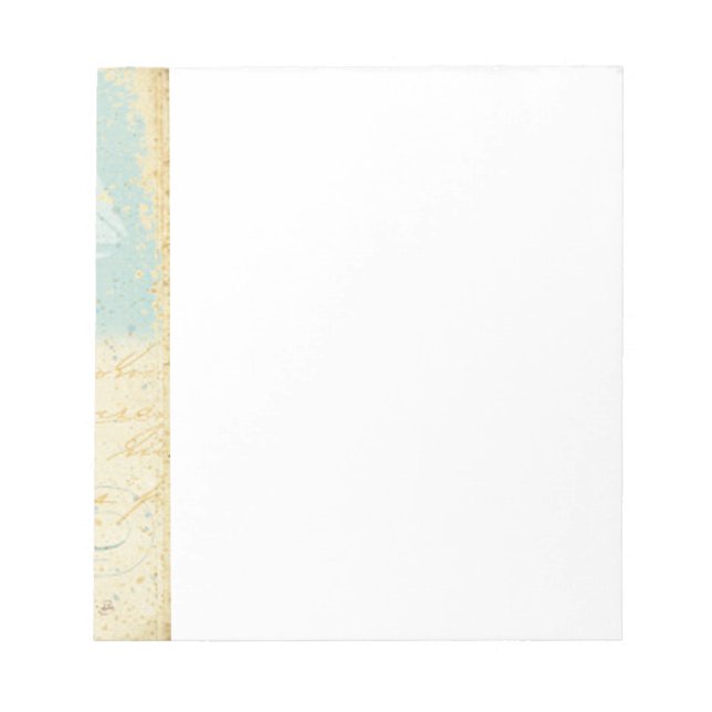 Bloco De Notas Vintage Beach Scene (Frente)