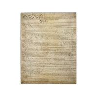 Vintage Constituição dos Estados Unidos