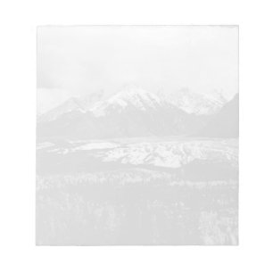 Bloco De Notas Vintage EUA Alasca glaciar Matanuska 1970