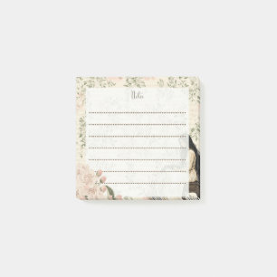 Bloco De Notas Vintage Floral Notes with Soulhouettes