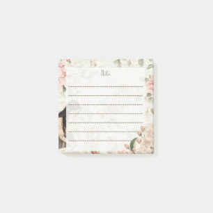 Bloco De Notas Vintage Floral Notes with Soulhouettes