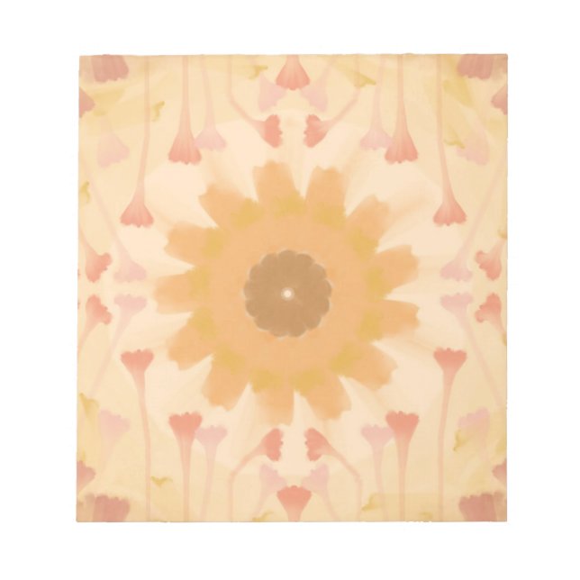 Bloco De Notas Vintage Floral Symphony (Frente)