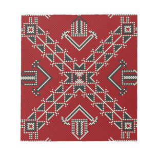 Bloco De Notas Vintage geométrico clássico de moda de moda