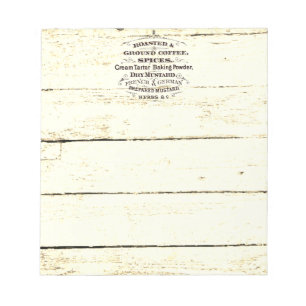Bloco De Notas Vintage Kitchen