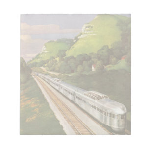 Bloco De Notas Vintage, Locomotive in Country