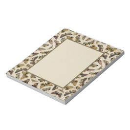 Bloco De Notas Vintage Moths