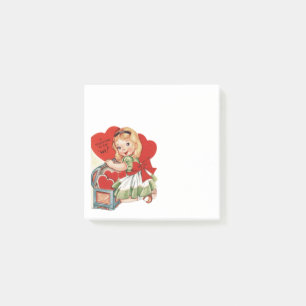 Bloco De Notas Vintage Namorados Girl