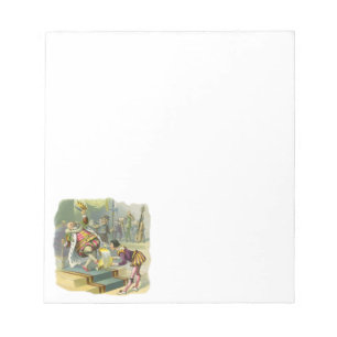 Bloco De Notas Vintage Old King Cole Nursery Rhyme Poem Song