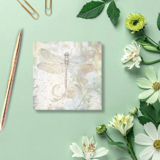 Bloco De Notas Vintage Serene Dragonfly 