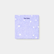 Vintage Stars Etch Sticky Notes