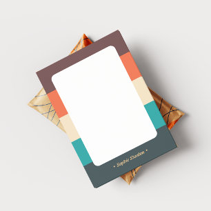 Bloco De Notas Vintage Vibs Colour Bloqueado