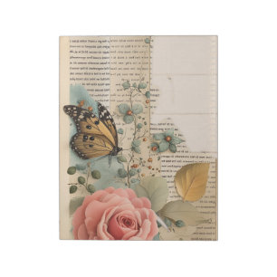 Bloco De Notas Vintage Whimsical Fantasy Diário Notepad