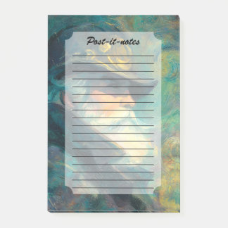 Bloco De Notas Vintage Winter Old Man Portrait