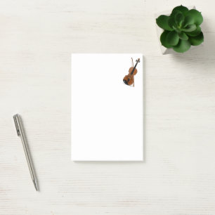 Bloco De Notas Violino e Arco