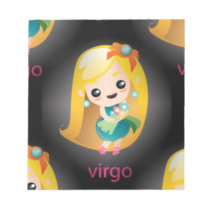 Bloco De Notas virgo kawaii