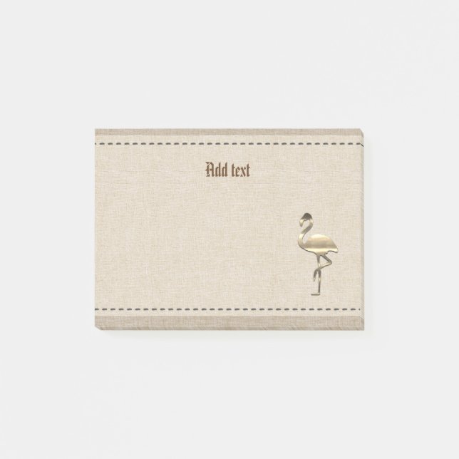 Bloco De Notas Visita de Feriados Dourados (Frente)