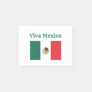 Bloco De Notas Viva Bandeira do México