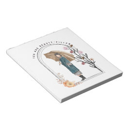 Bloco De Notas Você É Bela Preenchida