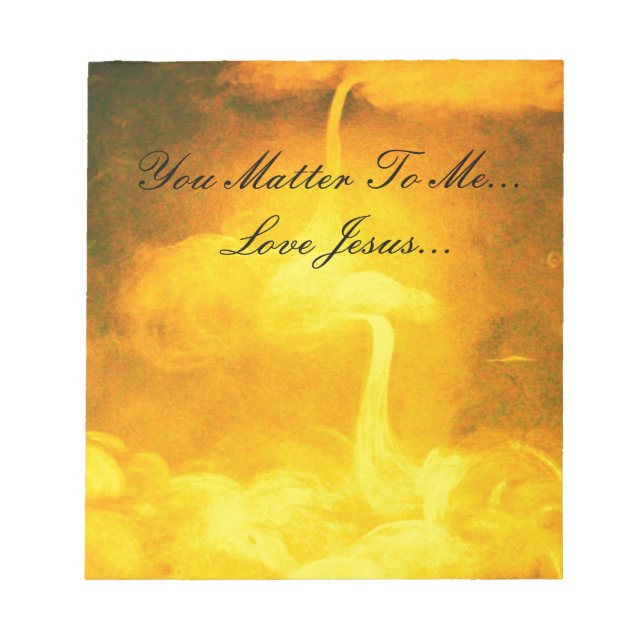 Bloco De Notas Você Importa Para Mim (Frente)