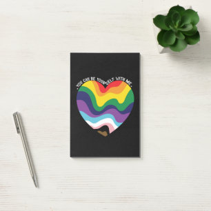Bloco De Notas Você Pode Ser Você Mesmo Comigo LGBT Transgênero G