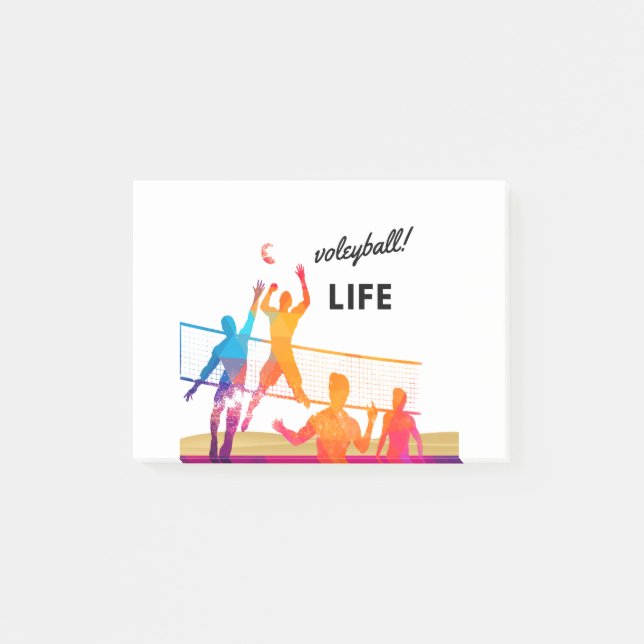 Bloco De Notas Voleibol Laife (Frente)