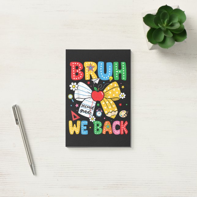 Bloco De Notas Voltamos Segunda 2ª Série De Volta à Escola (Escritótio)
