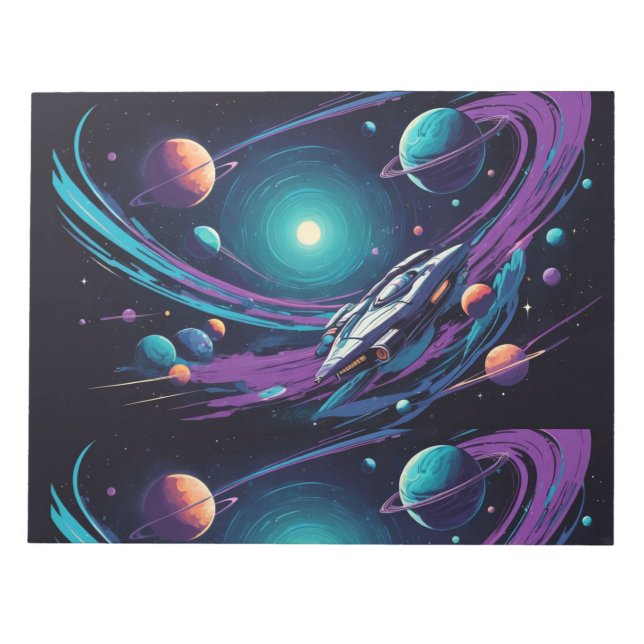 Bloco De Notas Voz Cósmica (Frente)