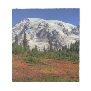 Bloco De Notas WA, Parque Nacional Mt. Rainier, Vale do Paraíso