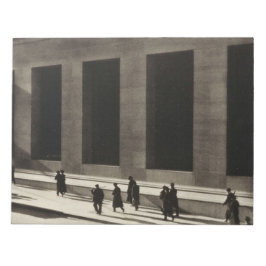 Bloco De Notas Wall Street (por Paul Strand, 1915)