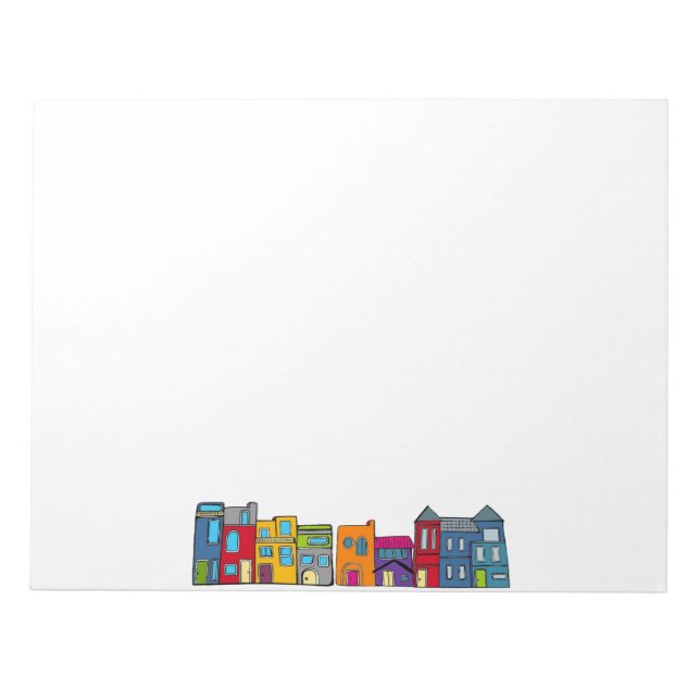 Bloco De Notas Washington DC Row House (Frente)