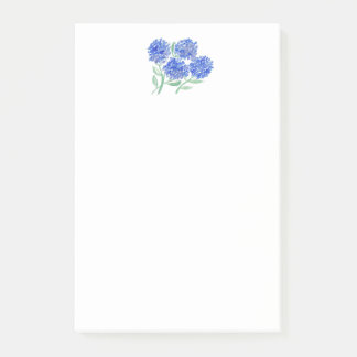 Bloco De Notas Watercolor Hydrangeas Post-it