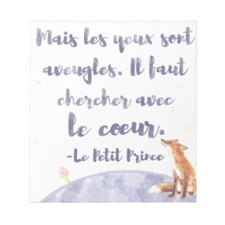 Bloco De Notas Watercolor Le Petit Prince O pequeno Príncipe
