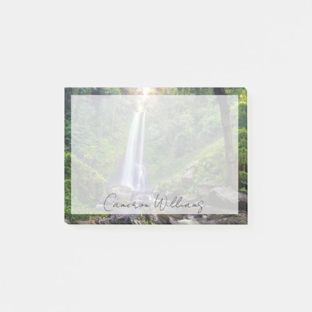 Bloco De Notas Waterfalls | Bali, Indonesia (Frente)