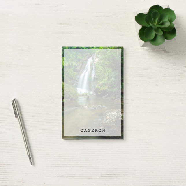 Bloco De Notas Waterfalls | Tamnung Waterfall, Phuket Thailand (Escritótio)