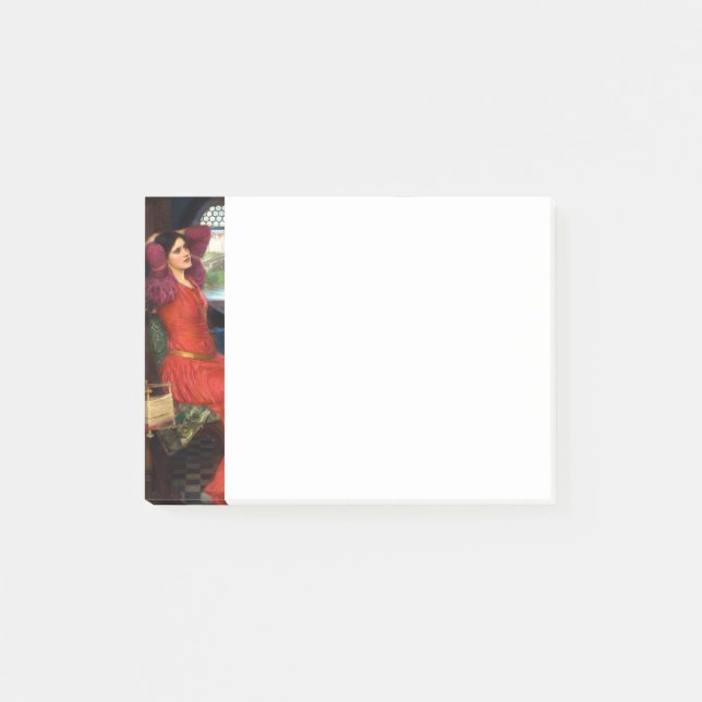 Bloco De Notas Waterhouse Eu Estou Meio Doente de Sombras (Frente)