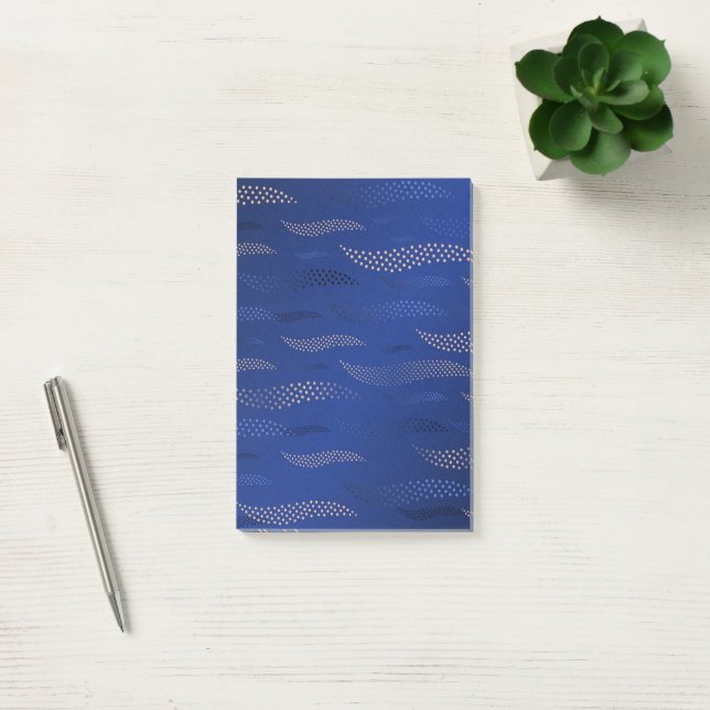 Bloco De Notas Waves Tiger (padrão estilizado) 2 (Escritótio)